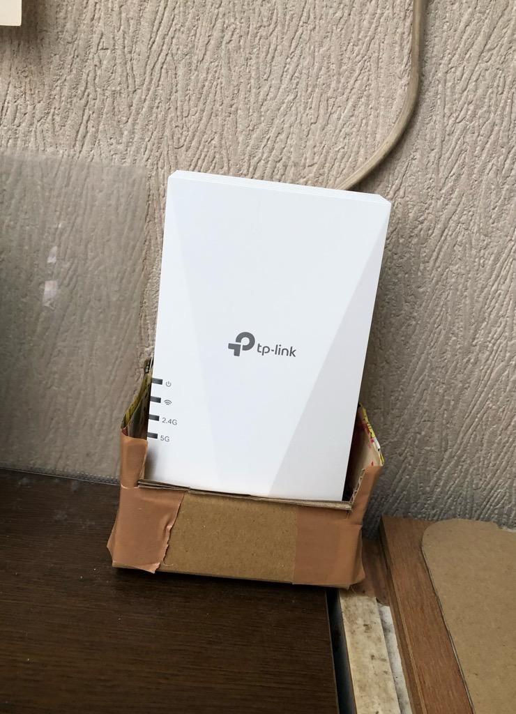 TP-Link TPLINK WiFi6中継器 1201+574Mbps AX1800 [Wi-Fi 6(ax)/ac/n/a