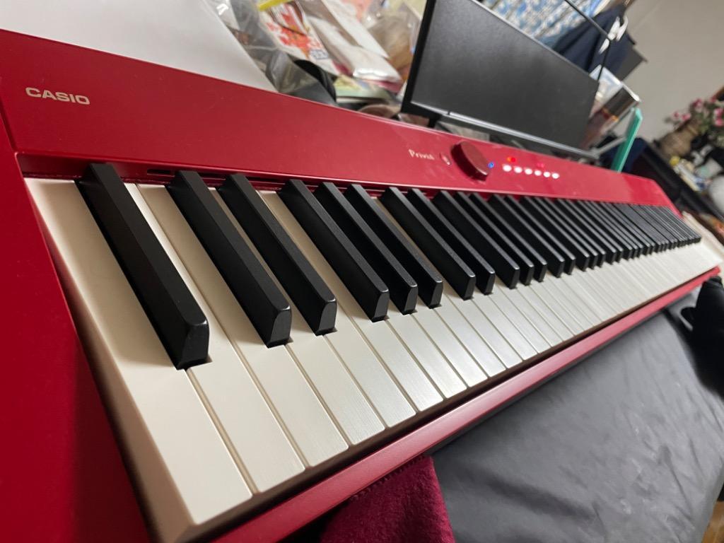 CASIO（カシオ） 電子ピアノ Privia（プリヴィア）レッド [88鍵盤] PX