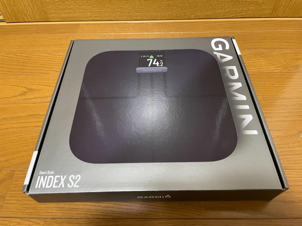 GARMIN Index S2 Black [PC・スマホ管理機能あり] 010-02294-30の