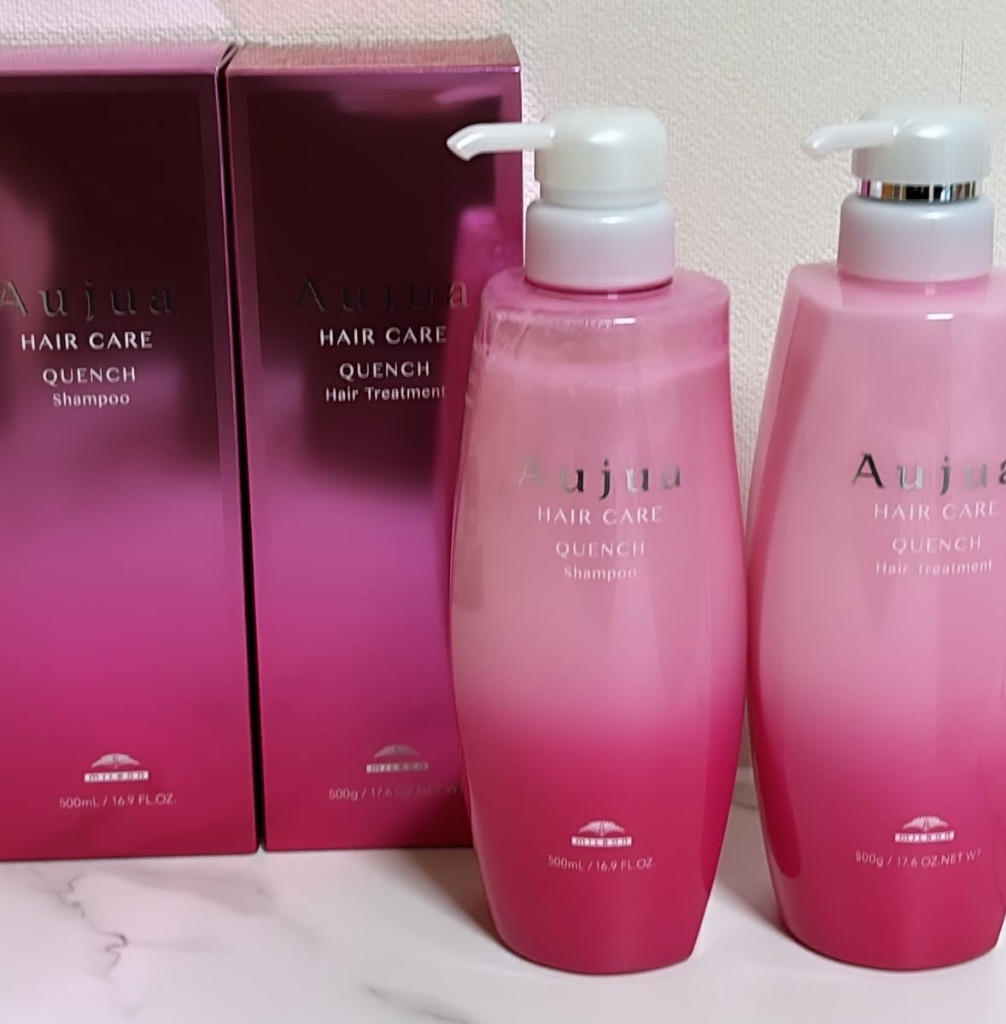 セット品】ミルボン オージュア クエンチ シャンプー ＆ ヘア