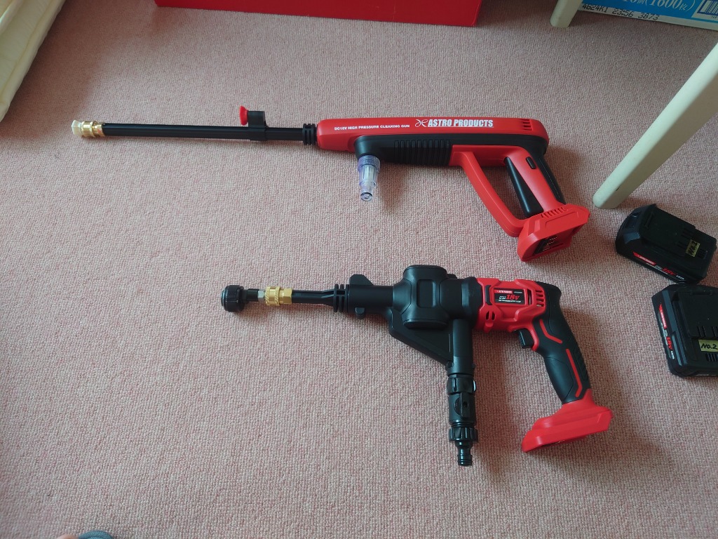 アストロプロダクツ（ASTROPRODUCTS） DC18V 充電式ハンディ高圧洗浄機