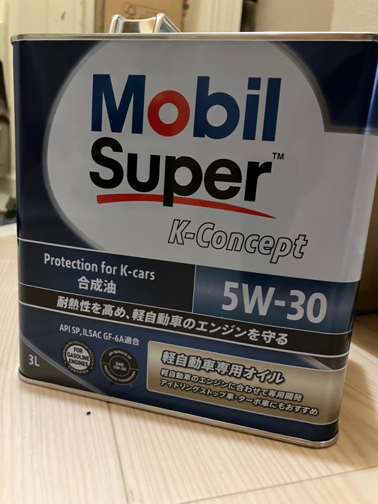 Mobil Mobil Super™ K-Concept 5W-30 SP GF-6A 3L×1個 エンジンオイル