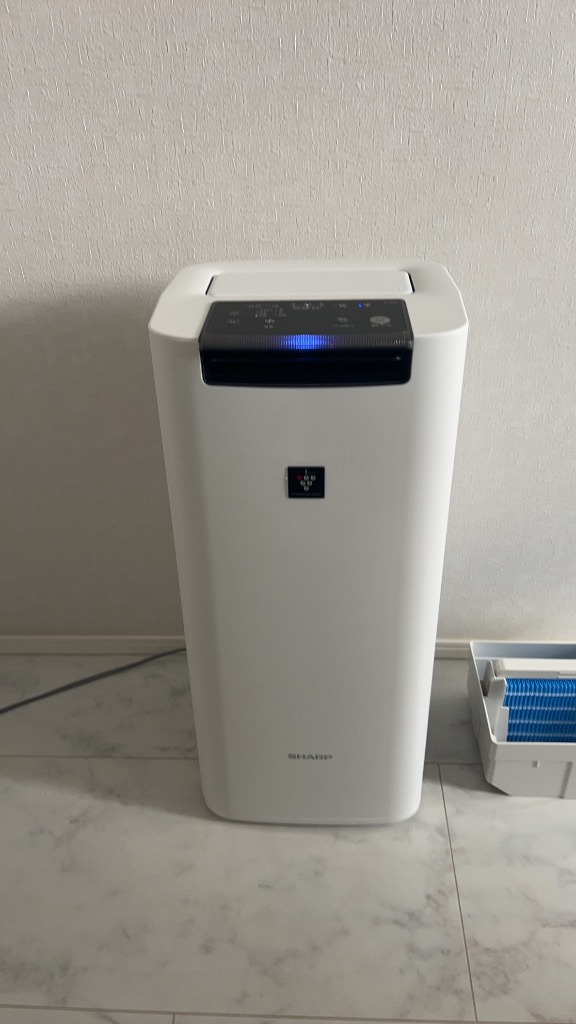 プラズマクラスター シャープ 加湿空気清浄機 KI-RS40-W ホワイト系
