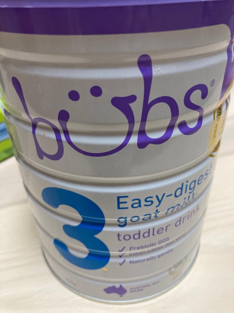 Bubs（バブズ）A2 ヤギミルク・ゴート粉ミルク ステップ3（1歳〜3歳