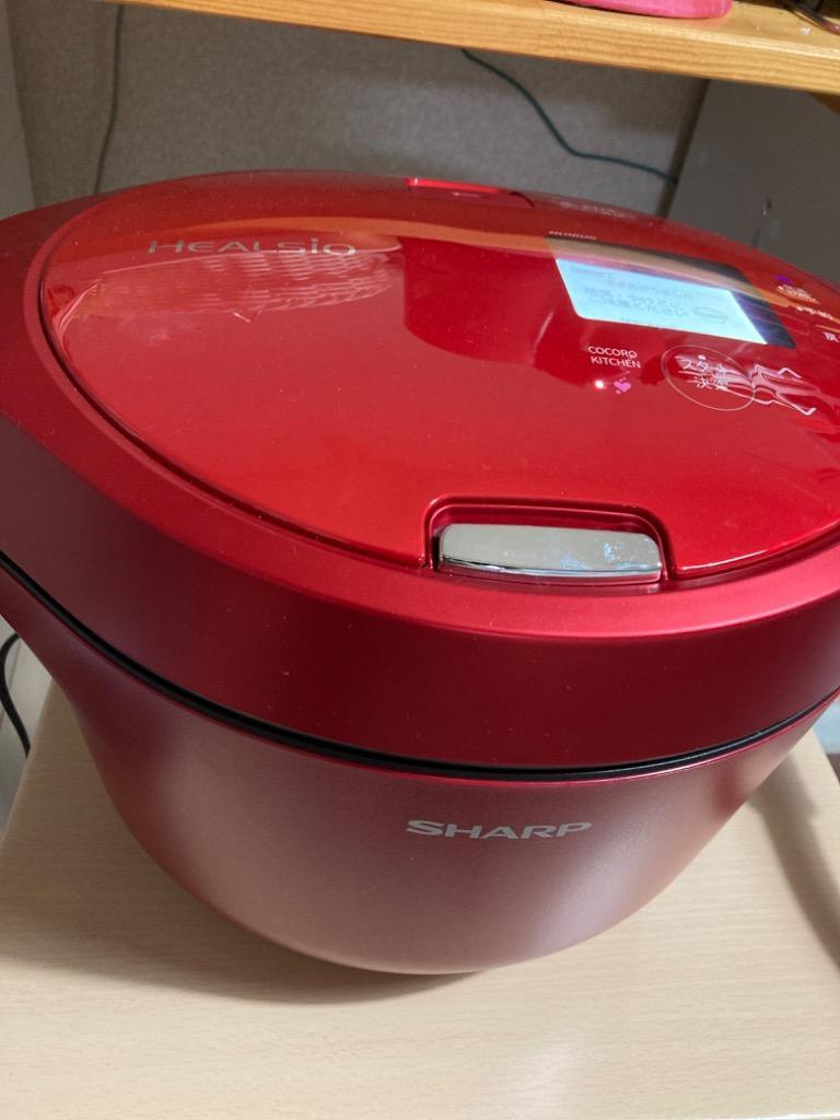 ヘルシオ シャープ 水なし自動調理鍋 ホットクック レッド系 KNHW24GR