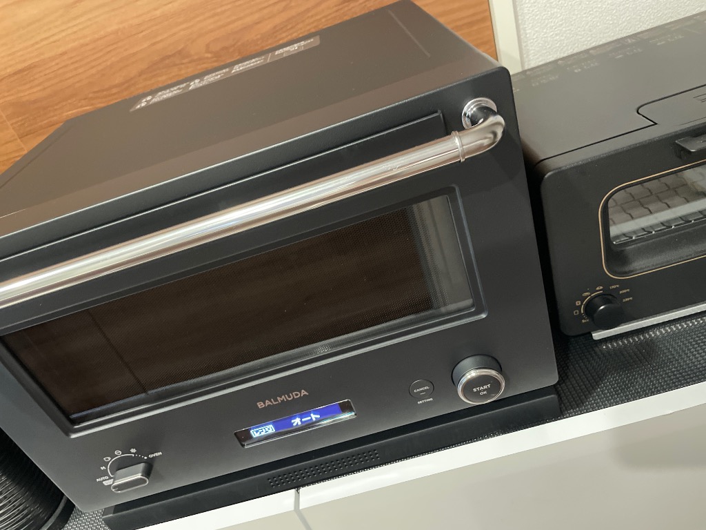 BALMUDA The Range バルミューダ オーブンレンジ ブラック K09ABK K09A