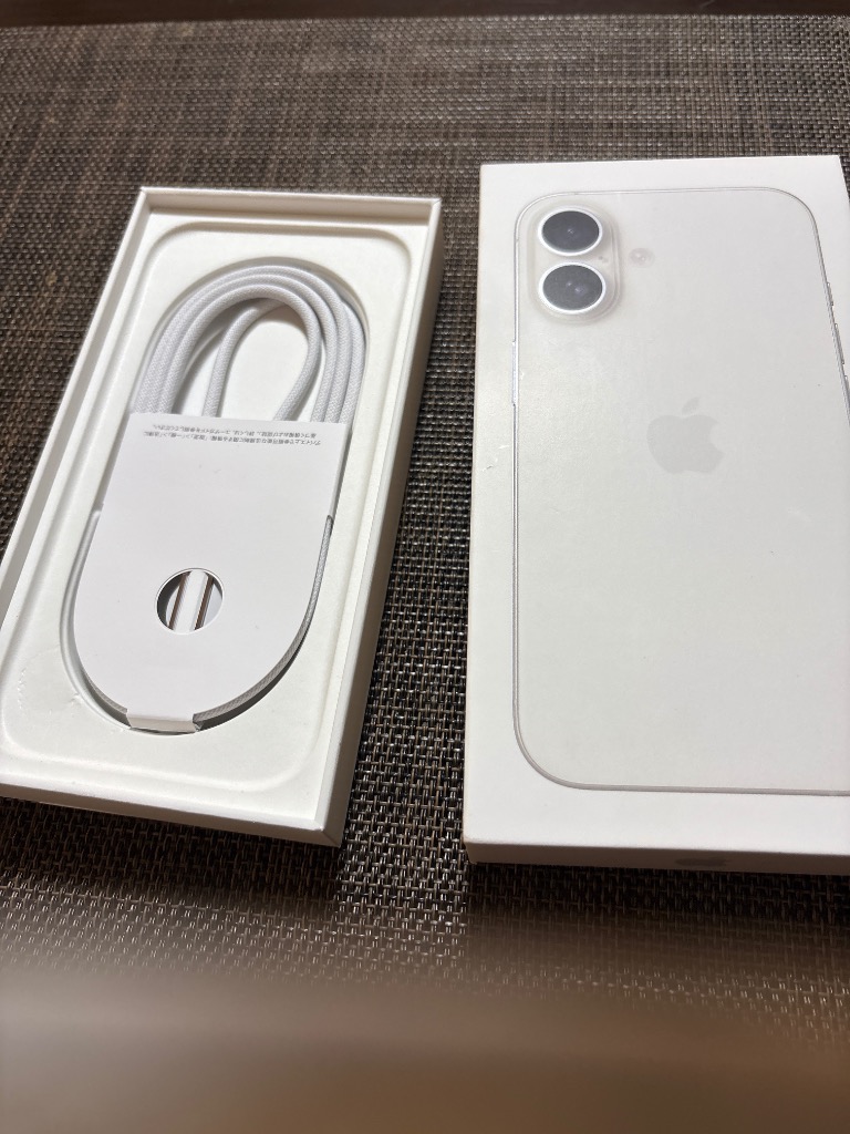 iPhone 新品未開封 iPhone16 128GB [ホワイト 白 White] SIMフリー