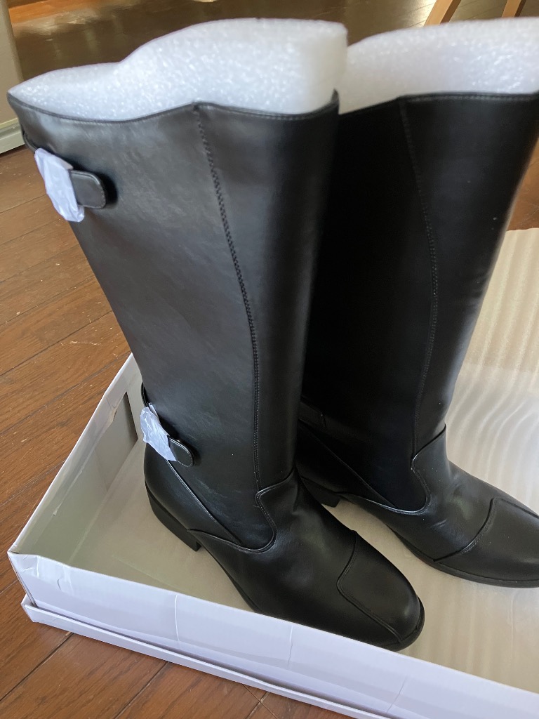 特攻ブーツ 斜めカット ライダーブーツ バイク バイクブーツ ロング