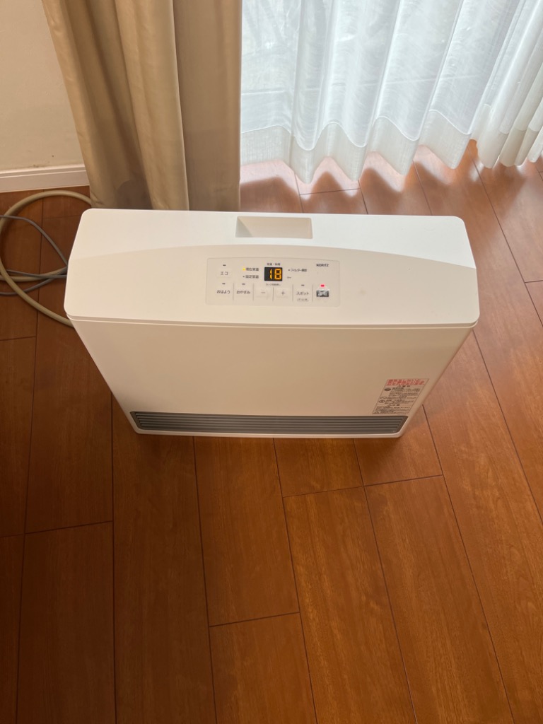 ノーリツ（NORITZ） ガスファンヒーター GFH-5803S 木造15畳