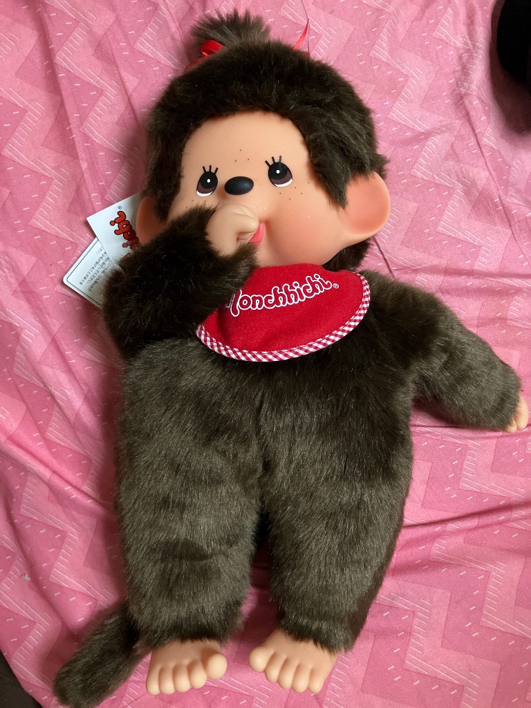 セキグチ モンチッチ ぬいぐるみ プレミアムスタンダード ブラウン【L