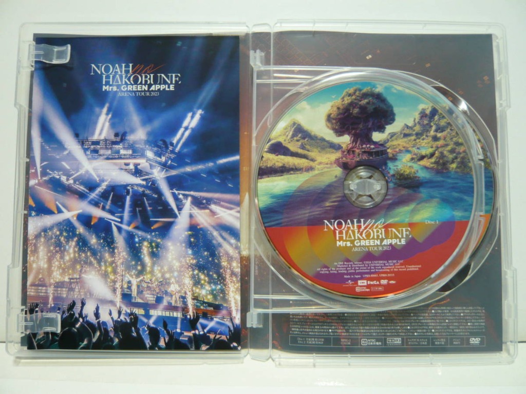Mrs. GREEN APPLE / ARENA TOUR 2023 “NOAH no HAKOBUNE” (2DVD) 〔DVD