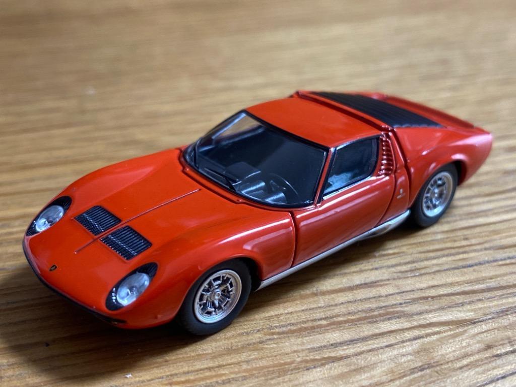 トミーテック LV ランボルギーニ ミウラ P400 （朱） （1/64スケール