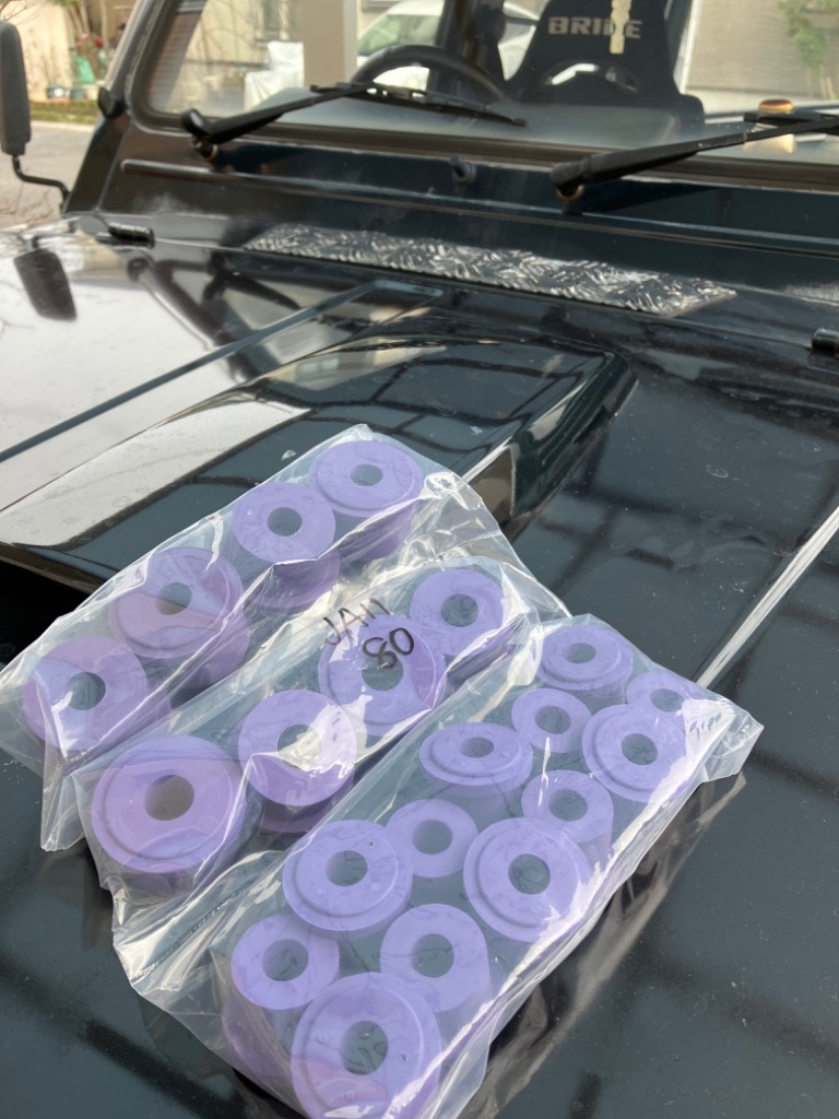 ジムニー サスペンション RS カーボンブッシュ 80 JA11 ペニーレイン