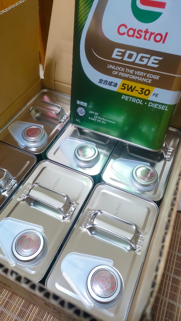 Castrol（カストロール） エッジ 5W-30 FE 4L×6缶 ワンケース SP/GF-6A