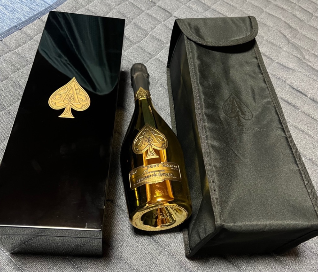 送料無料】アルマンドブリニャック ブリュット ゴールド （箱あり