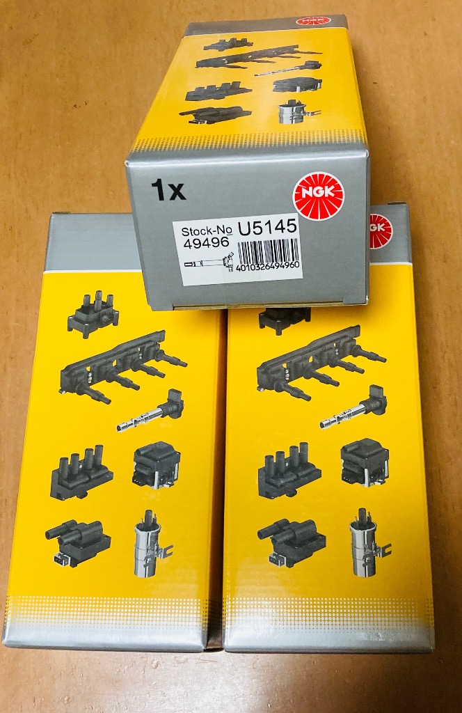 NGK 在庫品 NGK U5145 イグニッションコイル 4本セット ノア