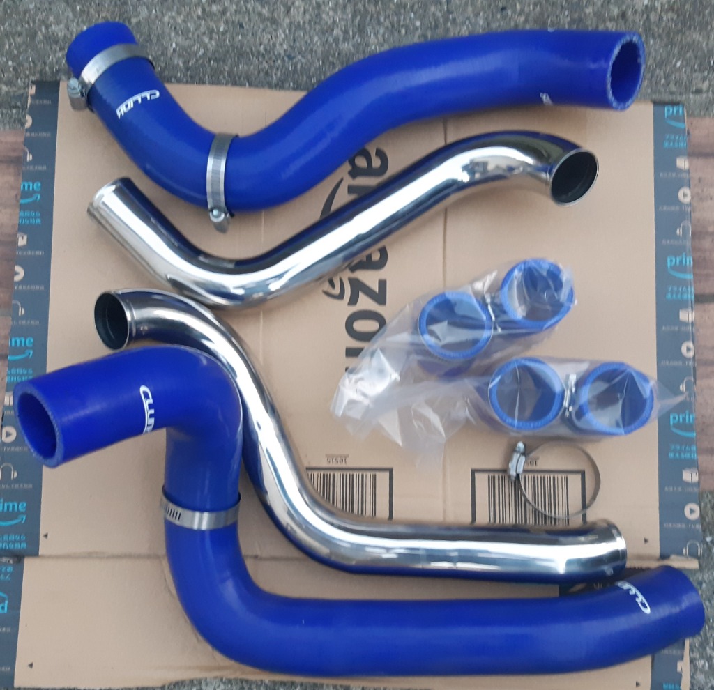 ジムニー JB64 インテークパイプ ステンレス スロットル側 : メタル