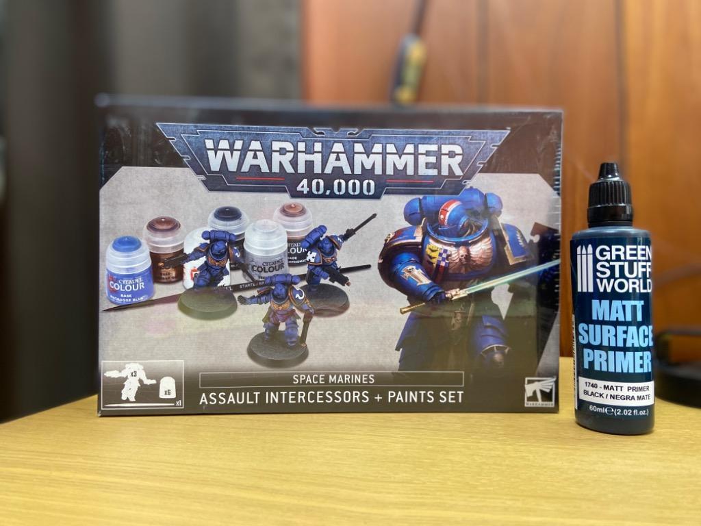 ウォーハンマー 40000 スペースマリーン アサルトインターセッサー