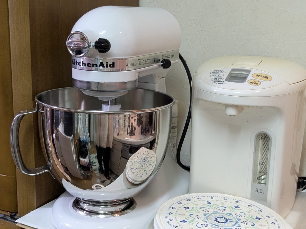 KitchenAid アルチザン スタンドミキサー 4.8L 9KSM162WH （ホワイト