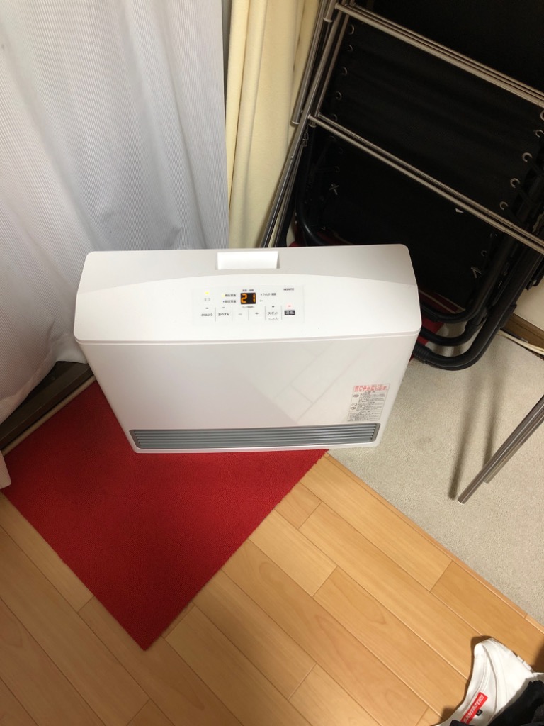 ノーリツ（NORITZ） ガスファンヒーター 2025年製 GFH-5803S スノー