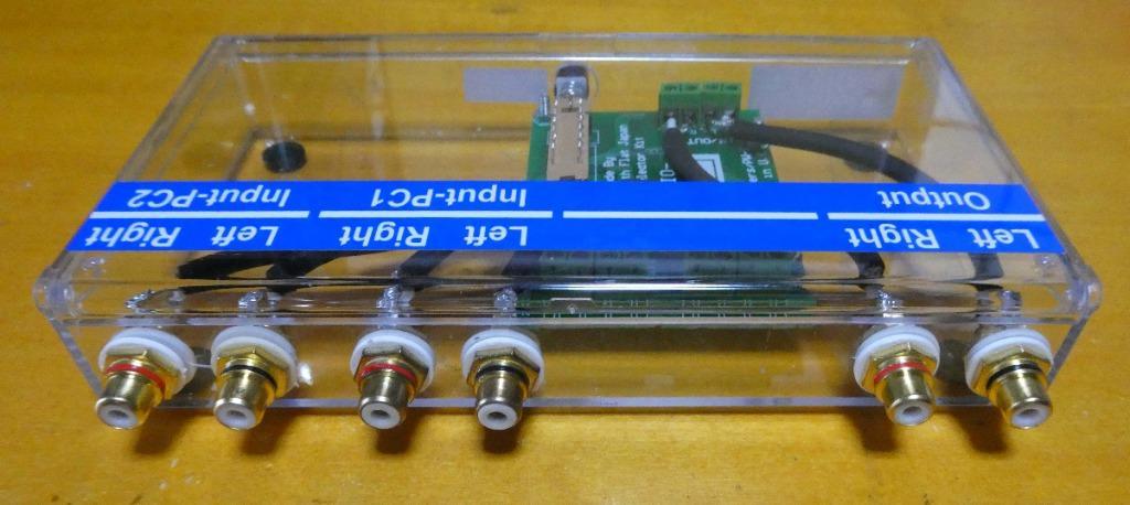 FX AUDIO 自作組立式 1：2アンプ/スピーカーセレクターキット