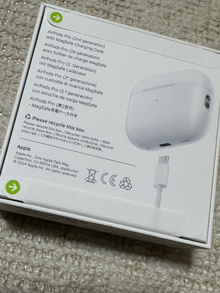 Apple アップル 純正 AirPods Pro 第2世代 USB-C エアポッズプロ2