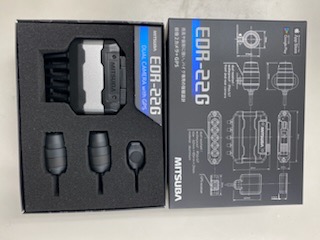 EDR-22G ミツバサンコーワ 二輪車用ドライブレコーダー 2カメラ