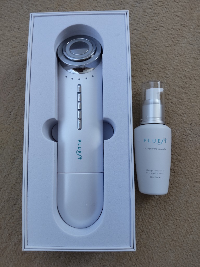 美顔器 プルエスト マルチフェイシャルスパ 美容液 セット ems rf led