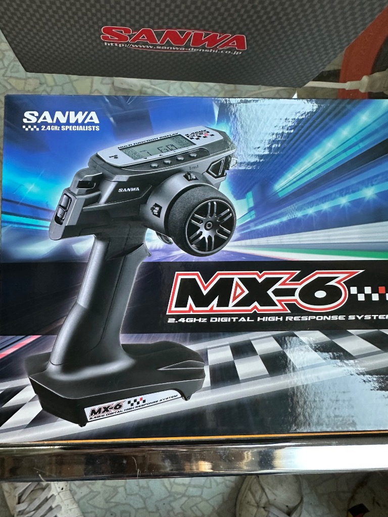 サンワ プロポ MX-6 RX-391W PC/BL-SIGMA/HVS-702 EP START SET