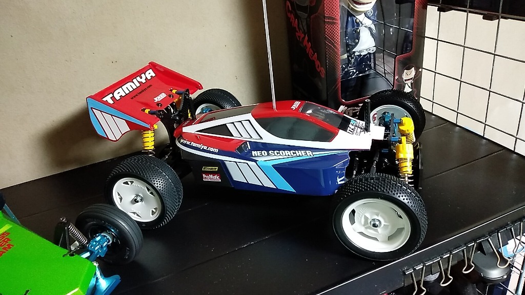 タミヤ/58568/TT-02B ネオスコーチャー (未組立)※セット内容は画像を