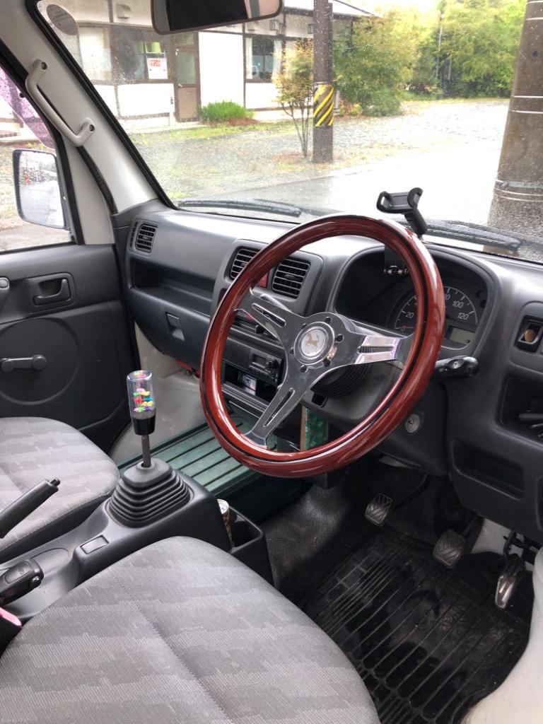 ナルディ タイプ 高級 ウッド ステアリング 35パイ 本杢 : エス