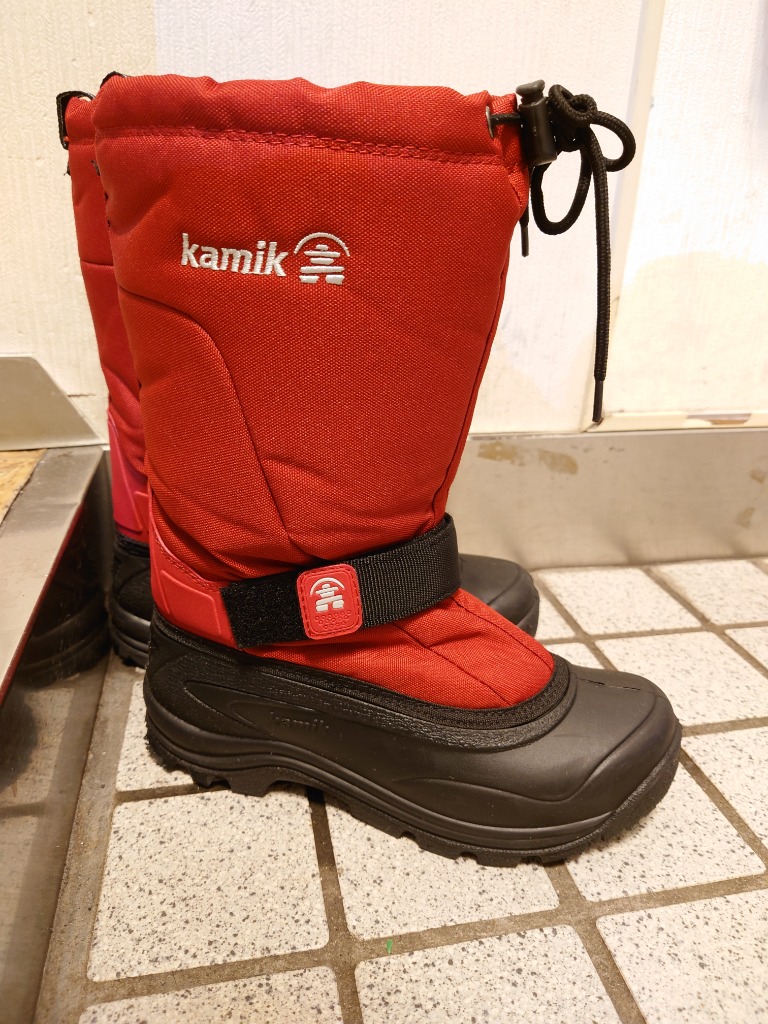 カミック グリーンベイ4 ウィメンズ RED-25cm カナダ製 女性用