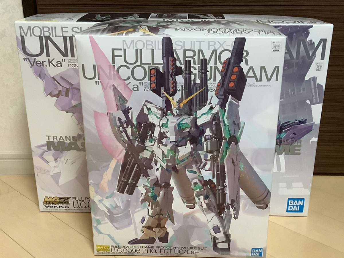MGEXの光るユニコーンガンダムを4400円でフルアーマー化するぞ