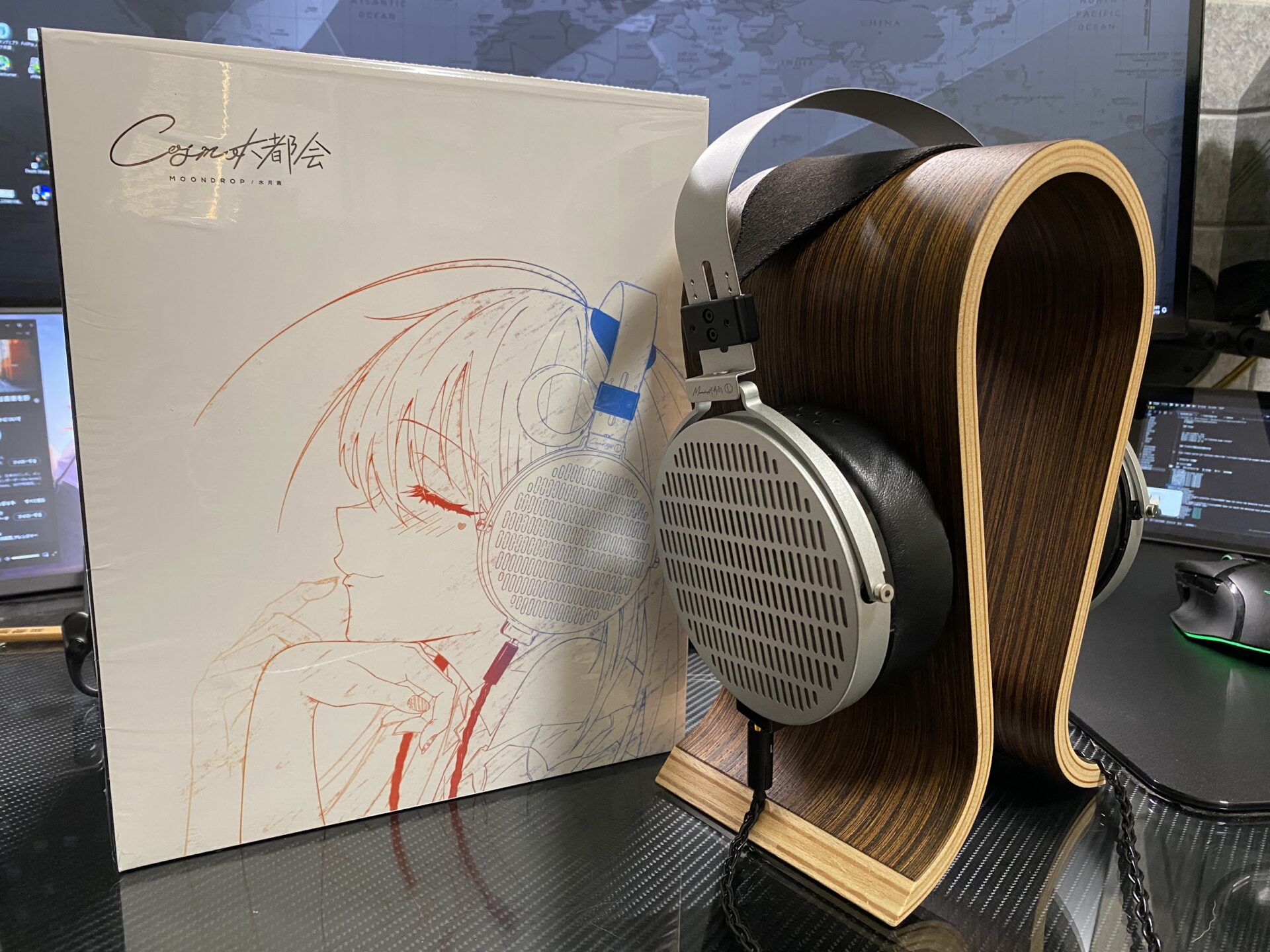 水月雨 MoonDrop Cosmo（大都会）ヘッドフォンを衝動買い。これは良い