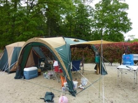 コールマン トンネルコネクトスクリーンタープ 170T15950J投稿画像