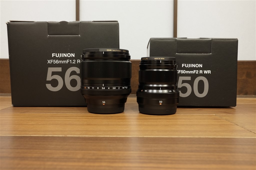 代わりになるか！？XF56mmF1.2Rとの比較』 富士フイルム フジノン