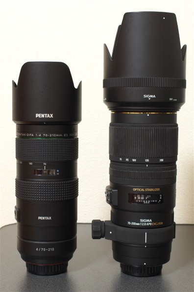ペンタックス HD PENTAX-D FA 70-210mmF4ED SDM WR レビュー評価・評判