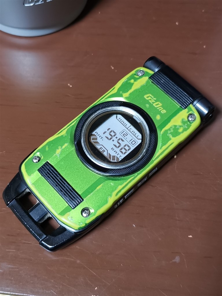 最強のガラケー』 カシオ G'zOne TYPE-X [グリーン] EVERY-JOINさんの