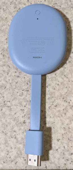 Google Chromecast with Google TV (4K) GA01919-JP [Snow]投稿画像