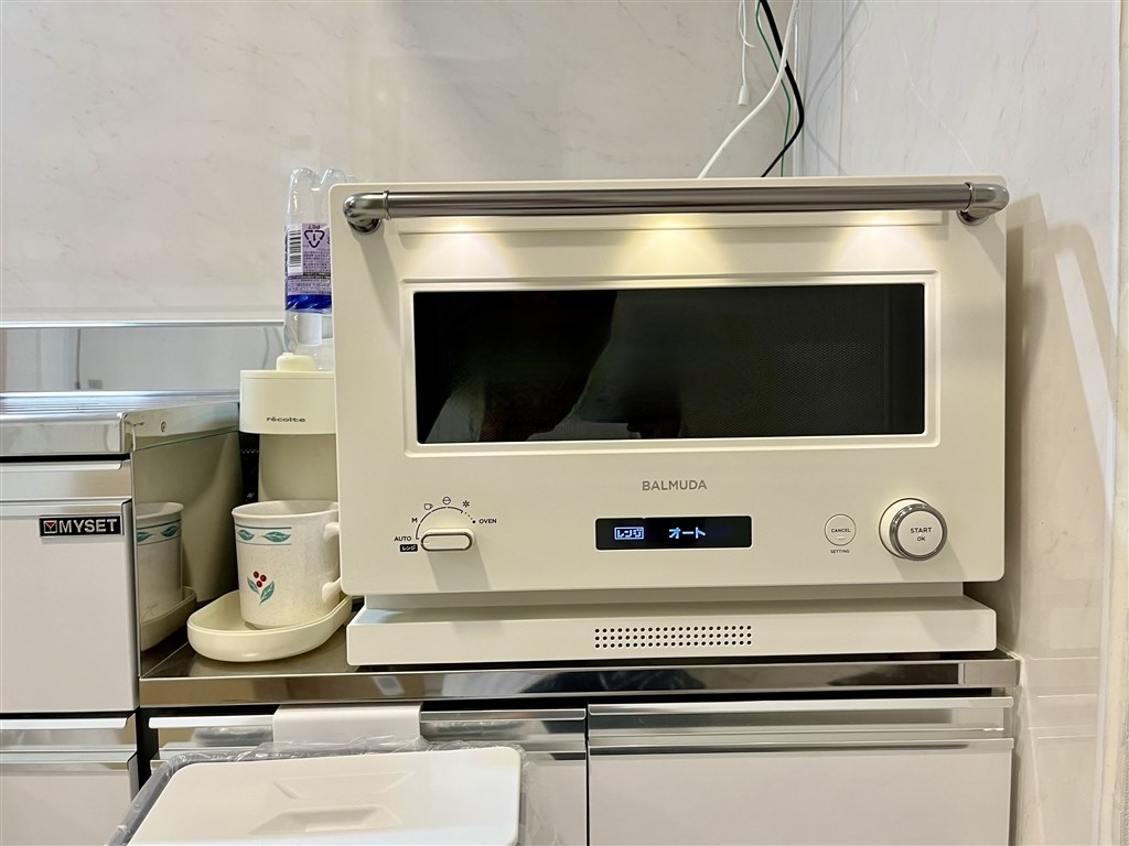 BALMUDA The Range K09Aホワイト 電子レンジ 2024年製 Amazon.co.jp