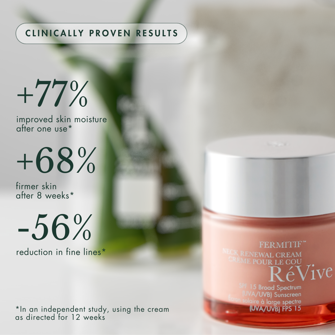 Fermitif Neck Renewal Cream | SPF 15 Sunscreen | ReVive Skincare