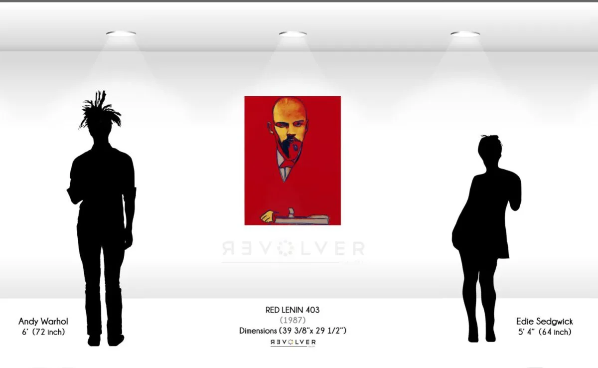 Red Lenin 403 Print by Andy Warhol | Revolver Gallery