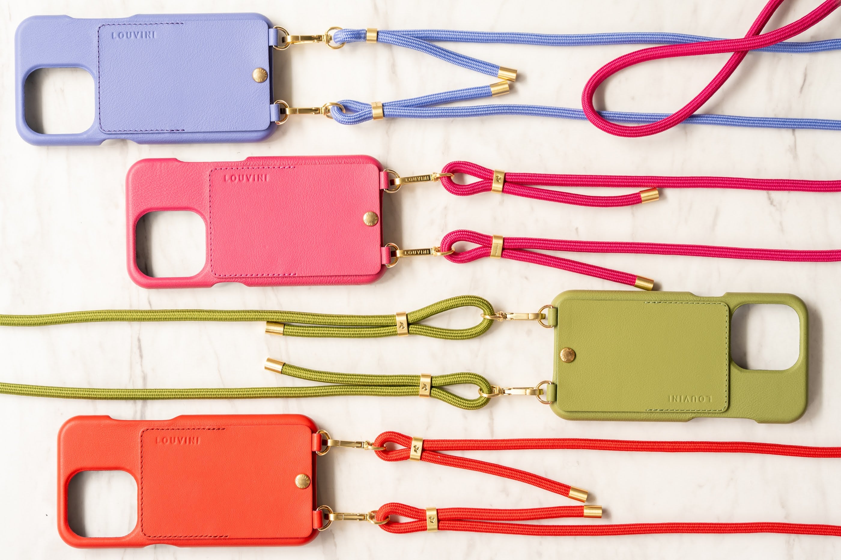 スマートフォンストラップ TESSA CORD KHAKI – R deco interiors