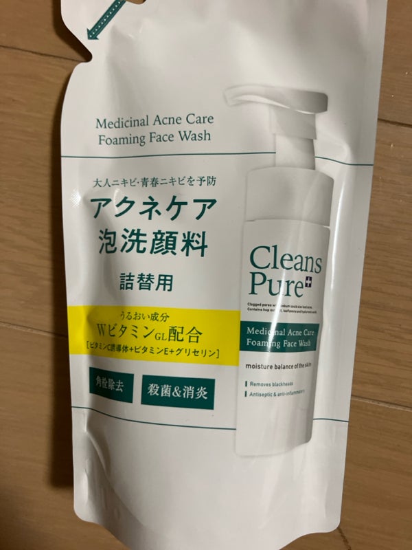 クレンズピュア アクネ泡洗顔 詰替（クラシエホームプロダクツ）の