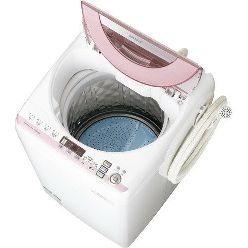 SHARP 縦型洗濯機本体 インバーター ホワイト ES-GV8E SHARP 縦型洗濯