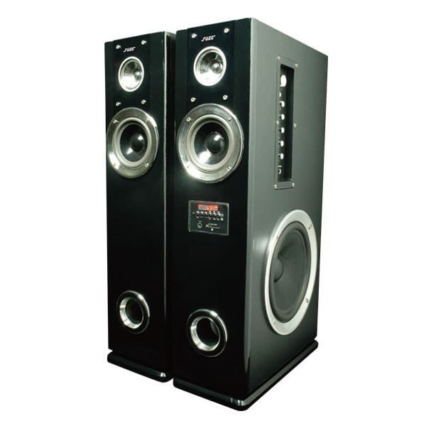 fuze アンプ内蔵 デュアルウーファータワースピーカー TSX235BT