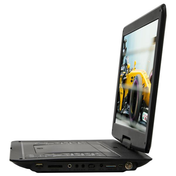 ASTEX ポータブルDVDプレイヤー AS-14TVR01 室内アンテナ付 【公式通販】