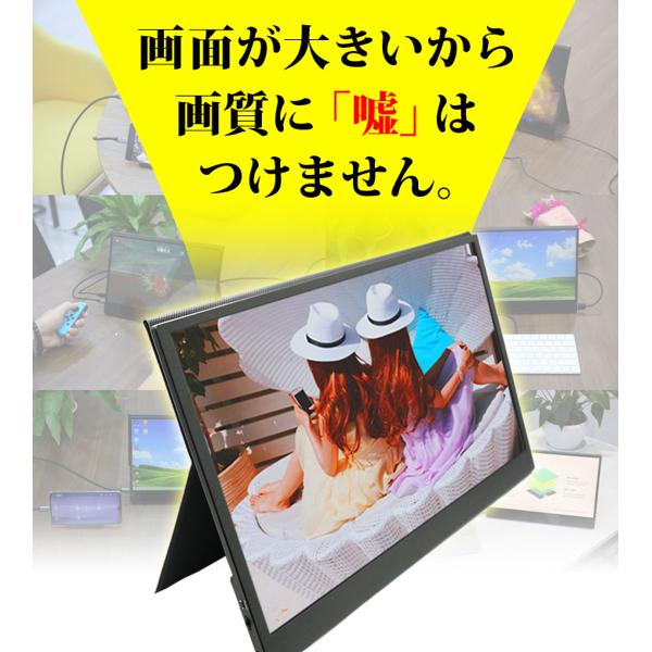 楽天市場】ウィンテン WINTEN モバイルモニター 17.3インチ WT-173SF