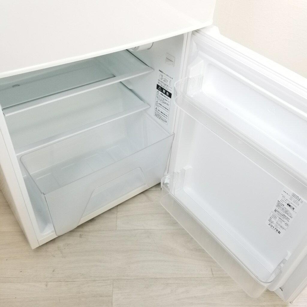 楽天市場】ツインバード アマダナ 2ドア冷蔵庫 86L AT-HR11-W ホワイト