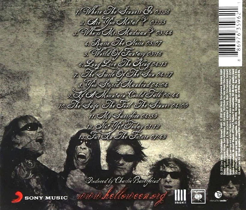 Helloween - 7 Sinners | TheAudioDB.com